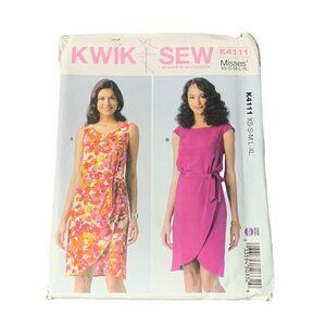 Kwik Sew K4111 Kerstin Martensson Dress Belt Pattern XS-S-M-L-XL uncut
